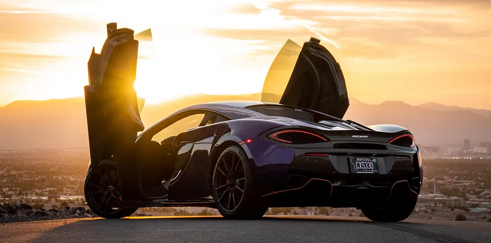 Rent a McLaren 570S in Las Vegas — sports car rental.